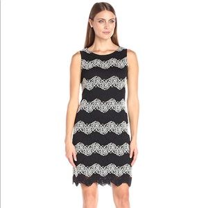 Tiana B. Womens Lace Dress